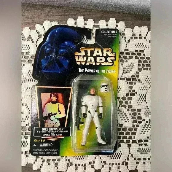 Star Wars “Power of the Force” Luke Skywalker Stormtrooper Disguise Collection 2 - Picture 1 of 3